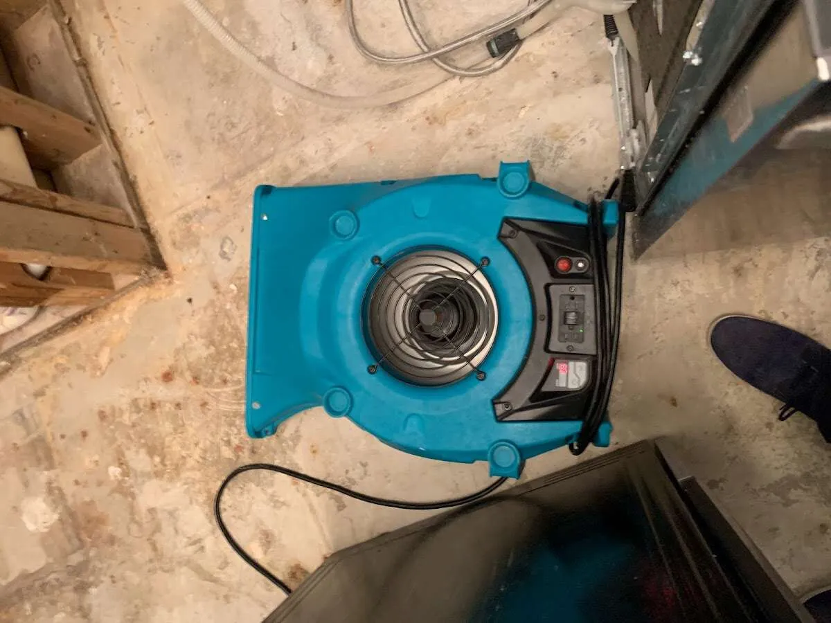 Air mover drying equipment for Mold Remediation & Removal in Ridgefield Park village